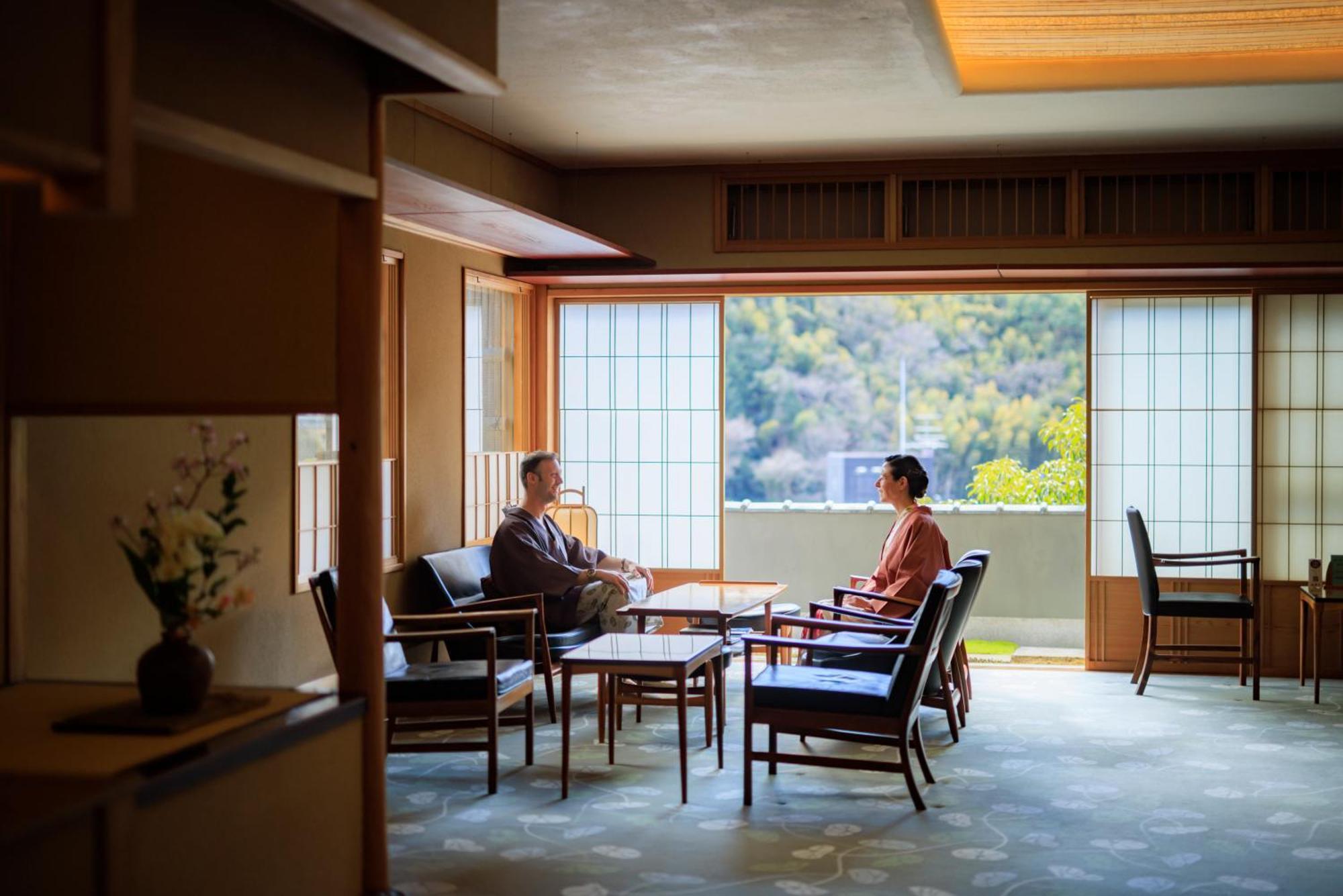 Fukiya Ryokan Yugawara Exterior foto